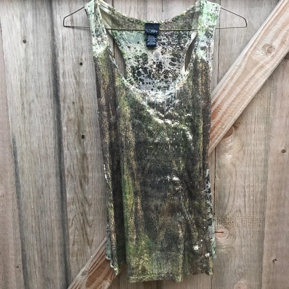Sequin Daytrip Tank Top